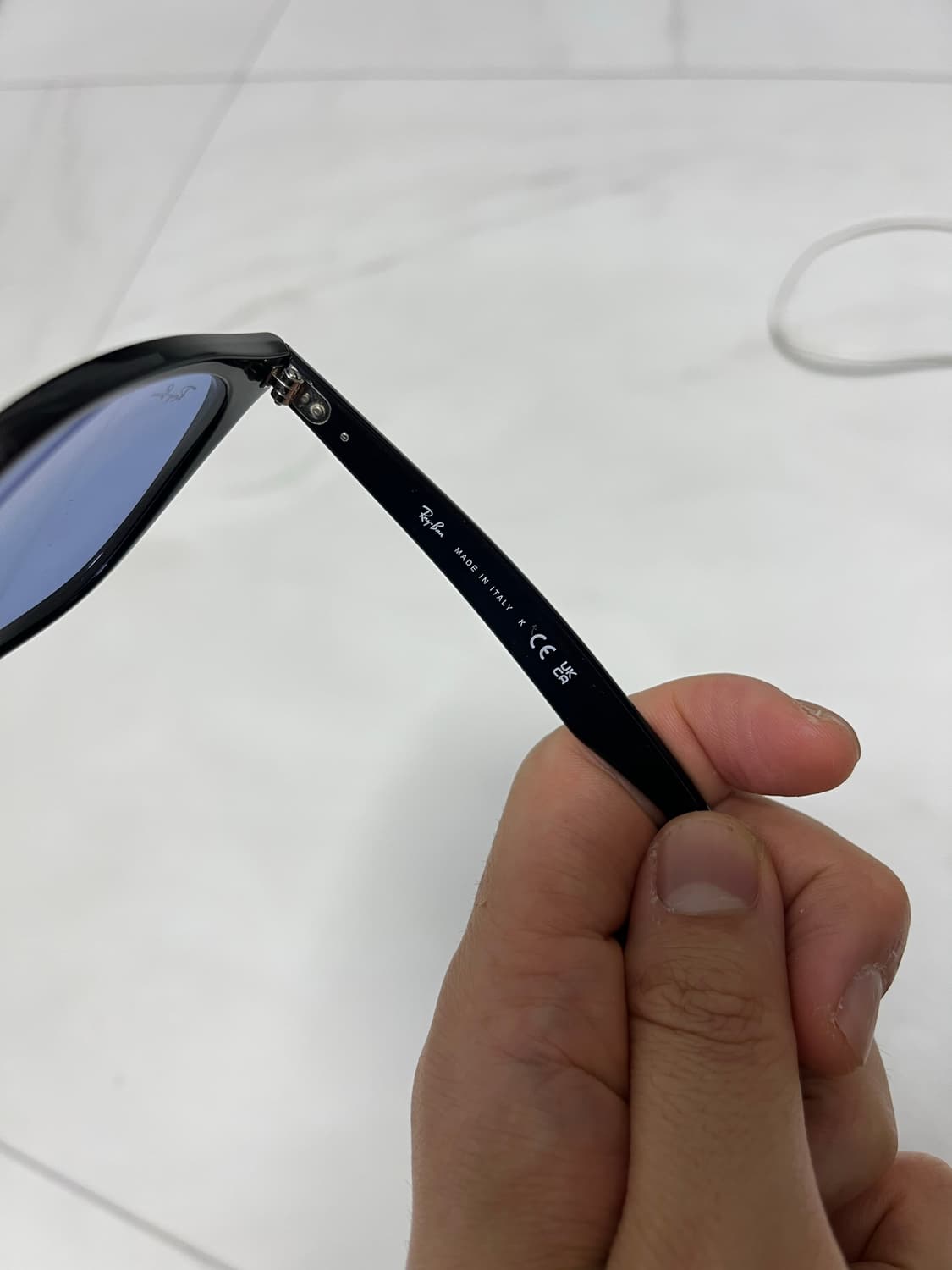 레이벤 (Rayban) 선글라스 (무도수 파란렌즈) 상품이미지2