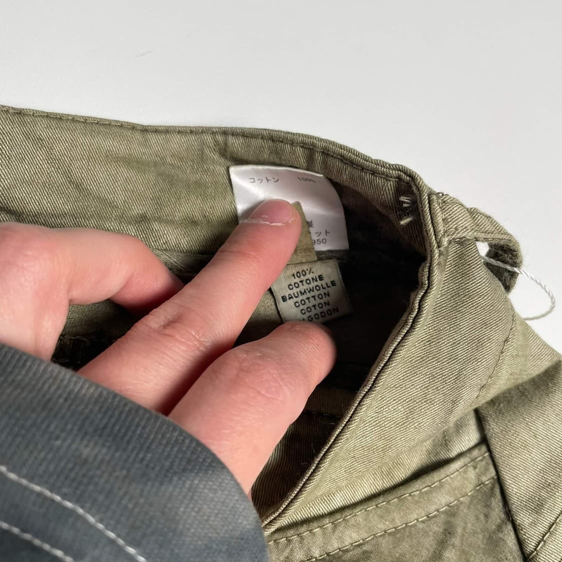 Please 져지 홀 디테일 팬츠 (italy made) 상품이미지8