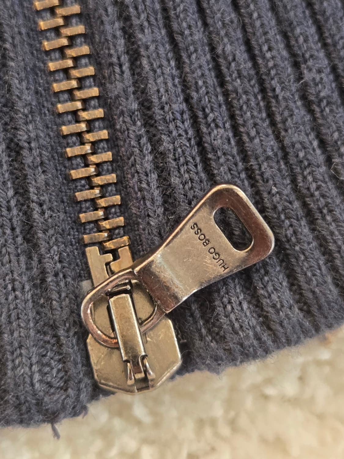 BOSS 남성 니트 집업 (아메카지 감성)가디건 S 상품이미지5