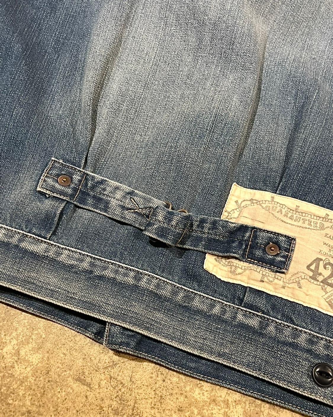 Kapital 12oz 데님 산토도밍고 썬더버트 재킷 (B5164) 상품이미지8