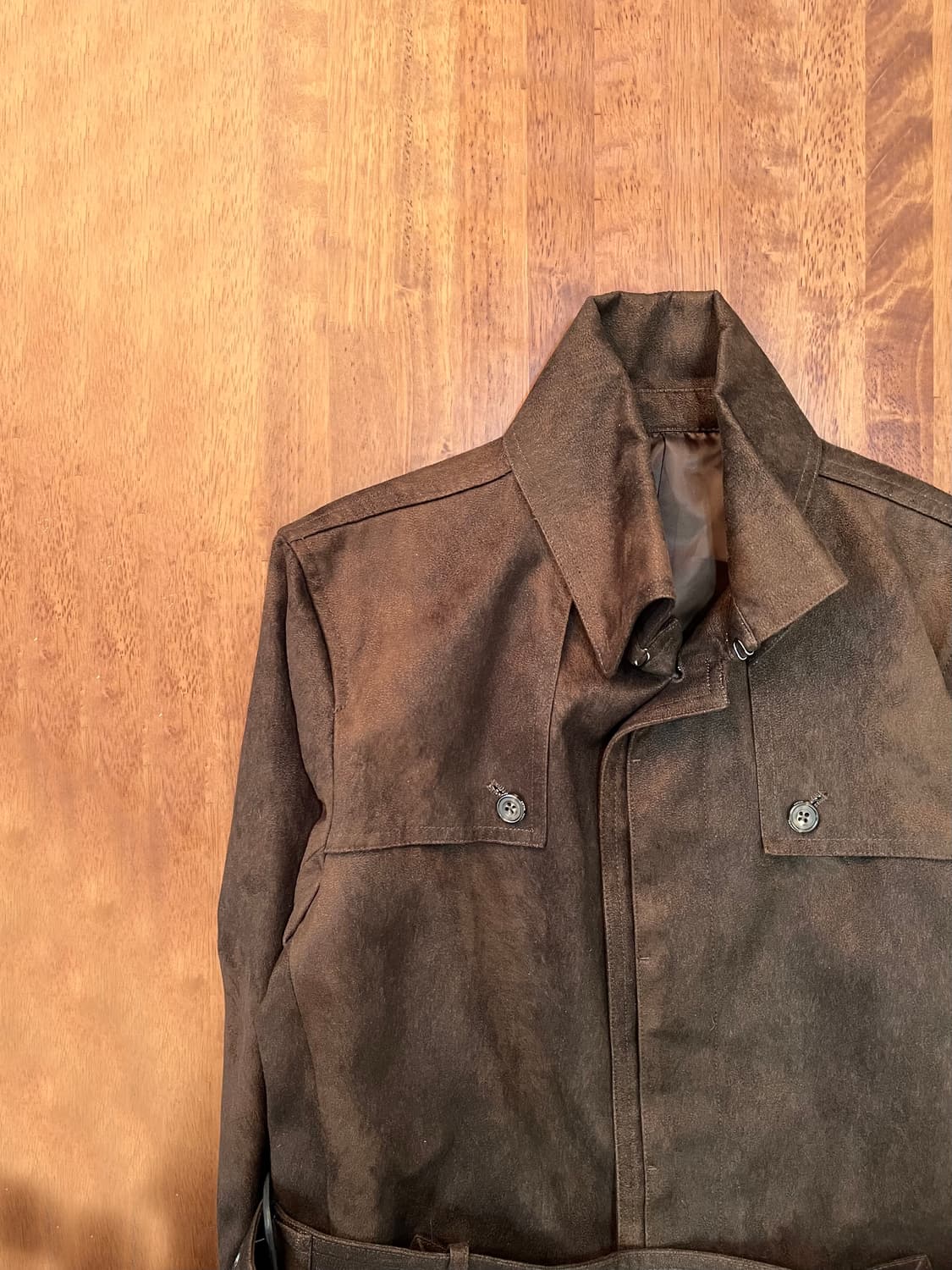 토네이도 마트 마이크로 스웨이드 코트 상품이미지3