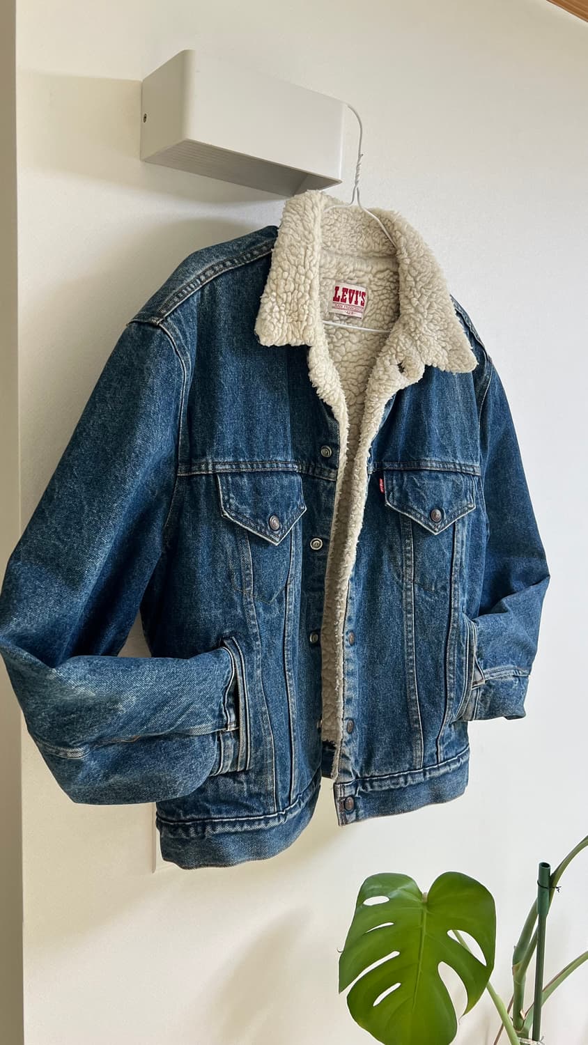 빈티지 리바이스(Levi's) 쉐르파 데님 트러커 재킷 상품이미지1