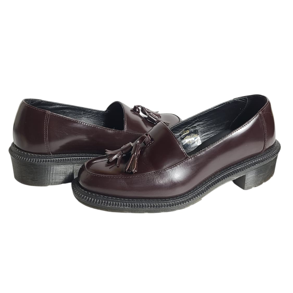 220-225) Dr.Martens 닥터마틴 파빌라 테슬 로퍼 버건디 상품이미지1