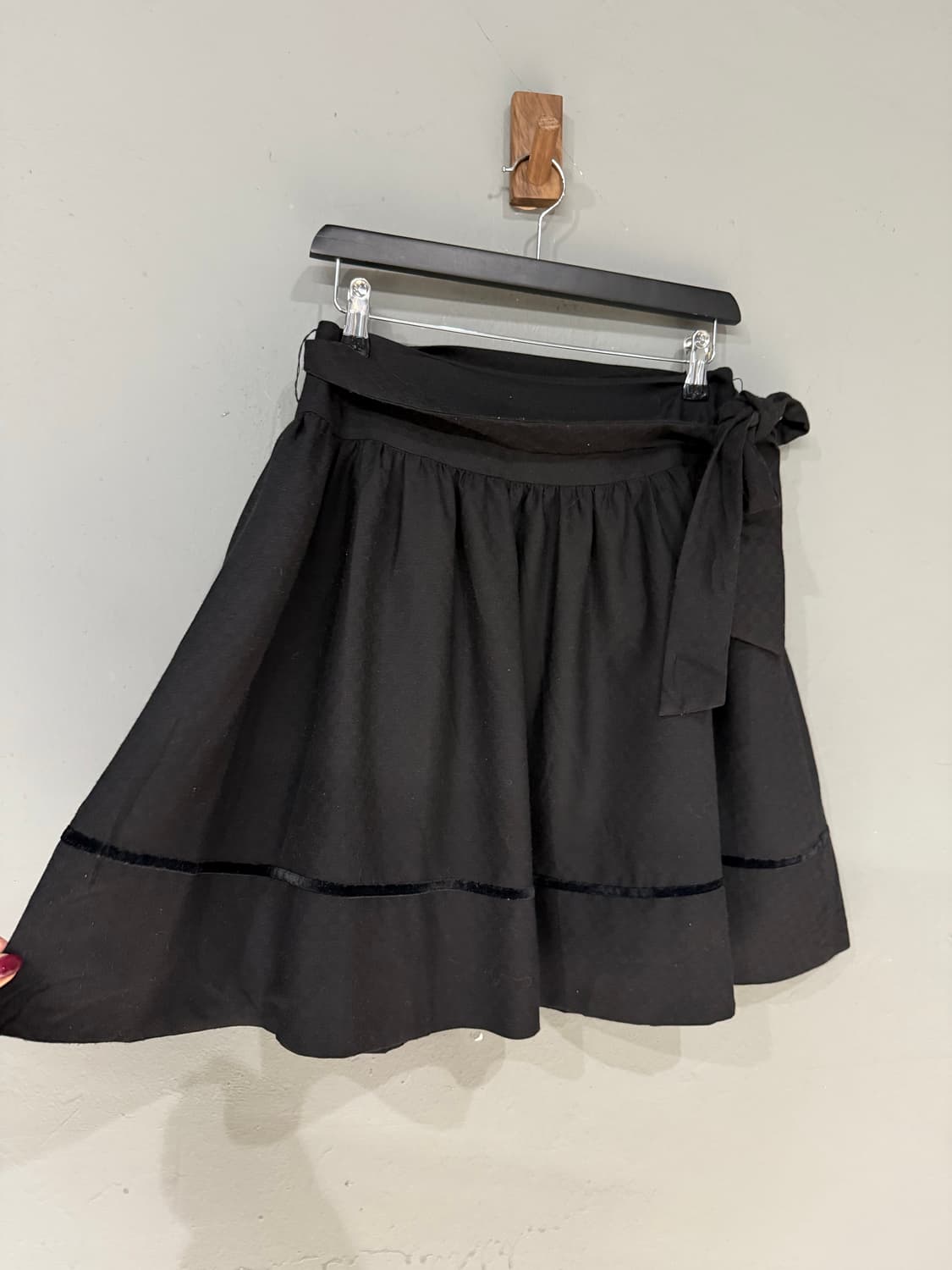 ribbon point flare-fit skirt 상품이미지4
