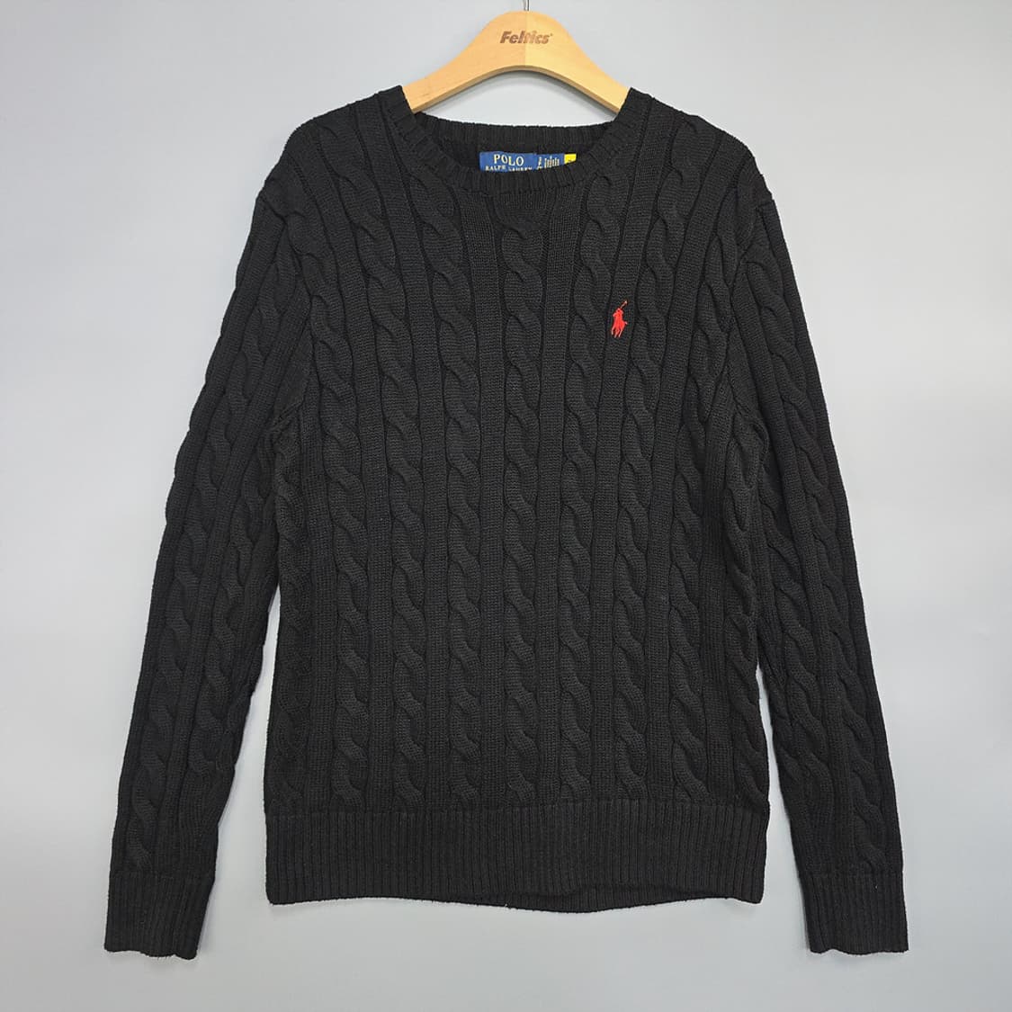 폴로랄프로렌(Polo Ralph Lauren) 케이블 니트 코튼스웨터 S 상품이미지1