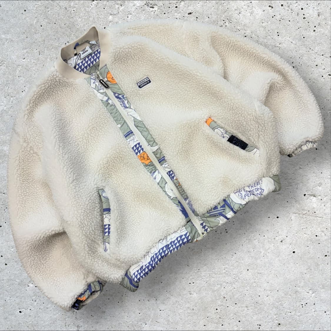 [XS] 아디다스 우먼 셰르파 뽀글이 플리스 자켓 C653 상품이미지1