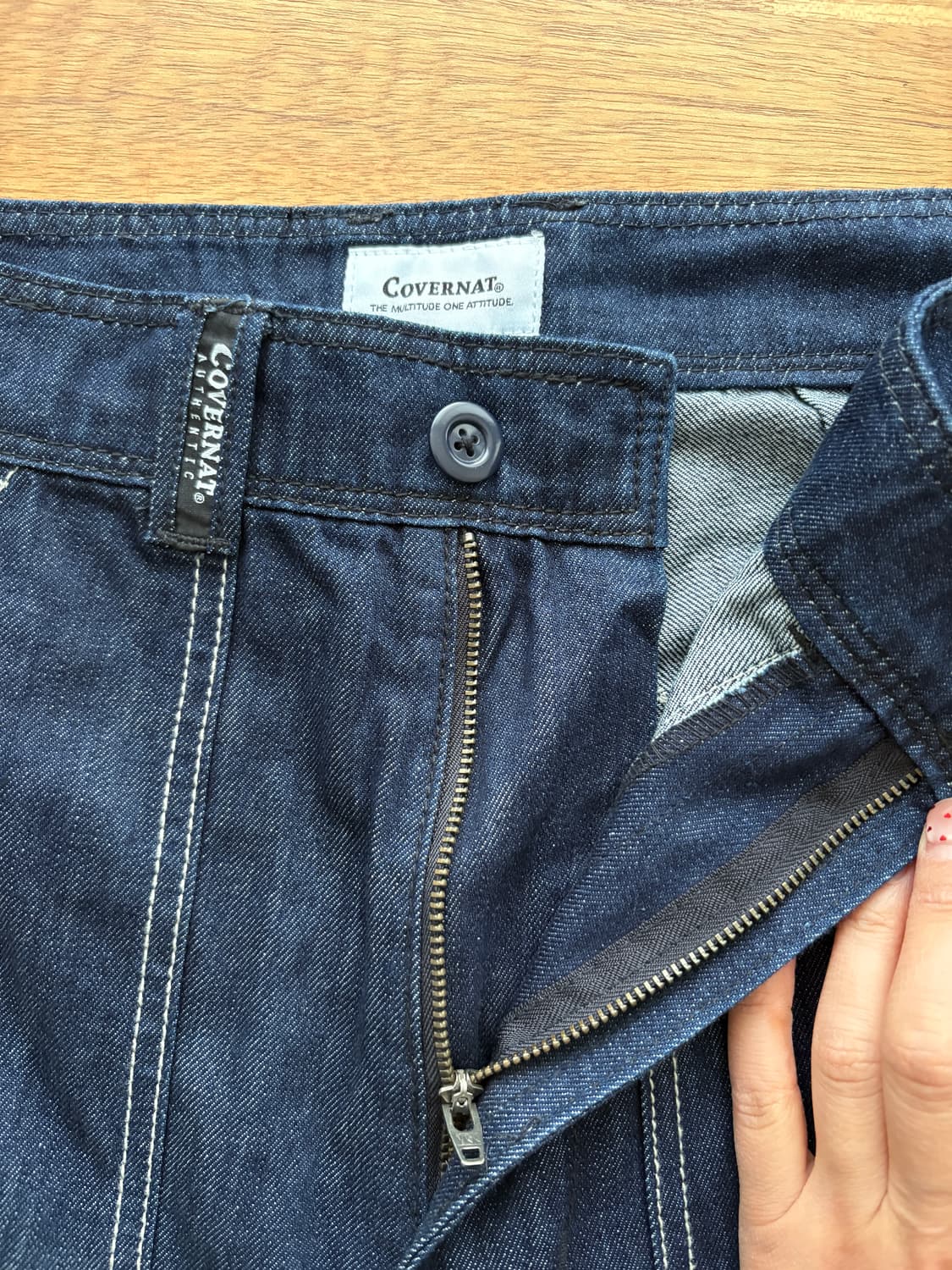 커버낫 셀비지 데님 팬츠 상품이미지6