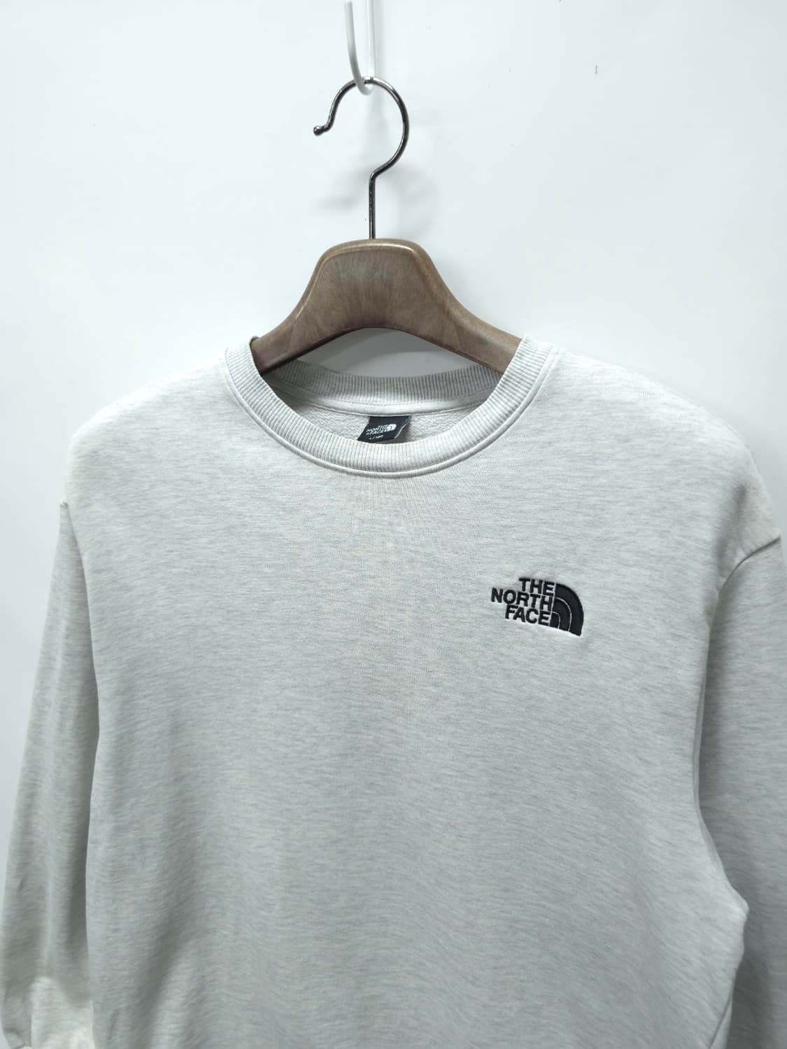 노스페이스 화이트멜란지 맨투맨 ( 남성100) 상품이미지3