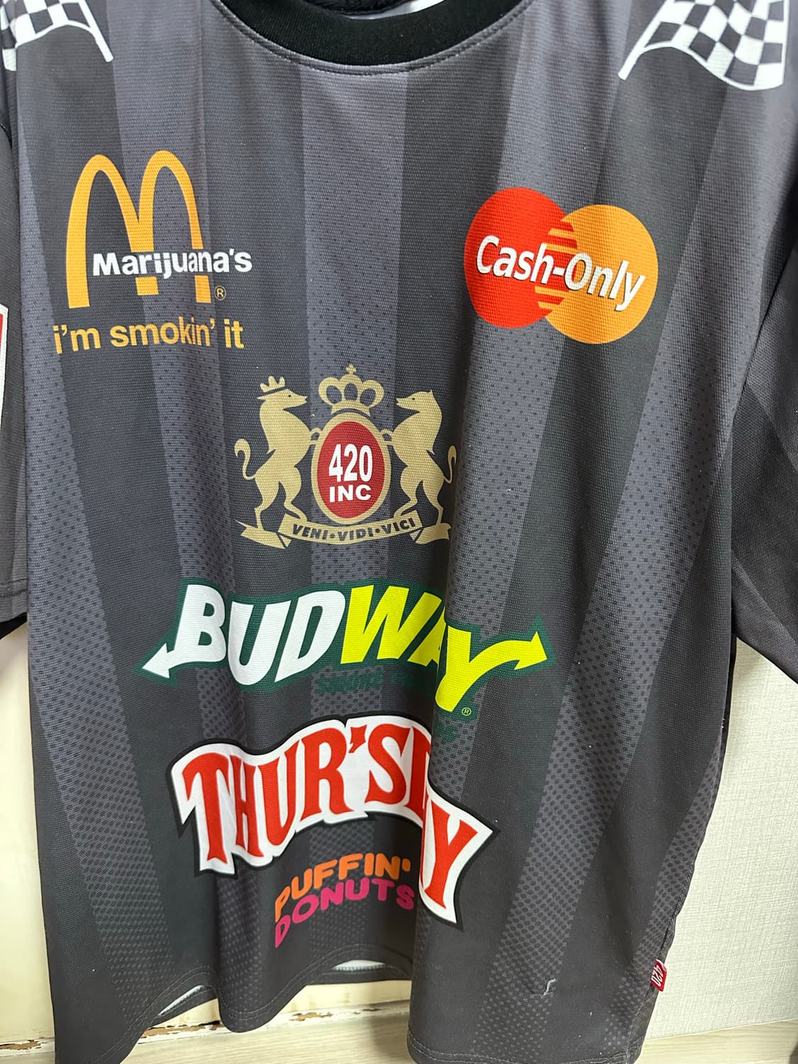 떨스데이 반팔 저지 2xl thursday 상품이미지1