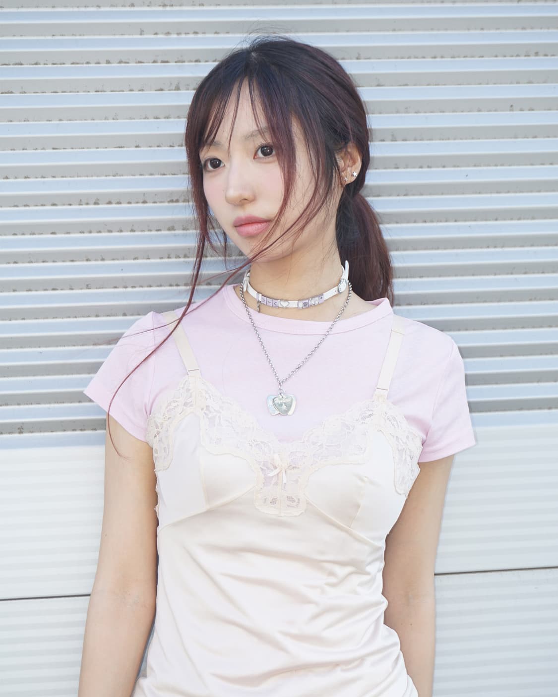 PIECE ♡F C@KE* Choker (white only) 상품이미지6