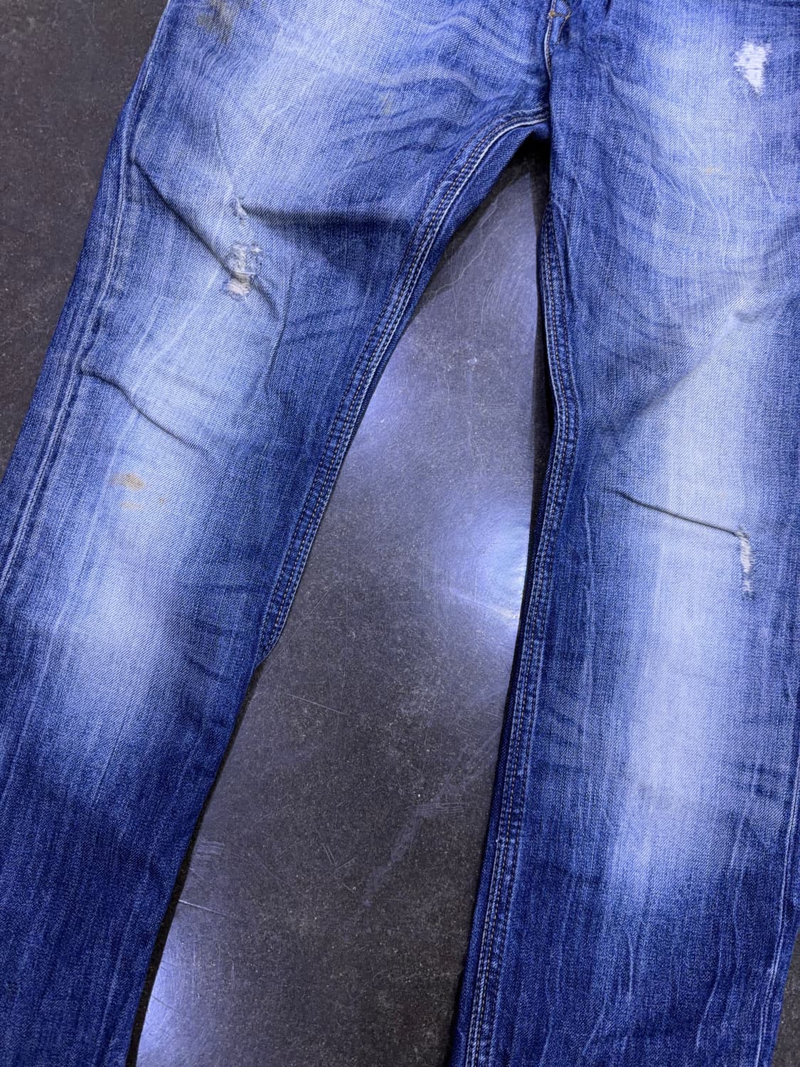 디젤 빈티지 워싱 슬림 스키니핏 청바지 데님팬츠 30 상품이미지5