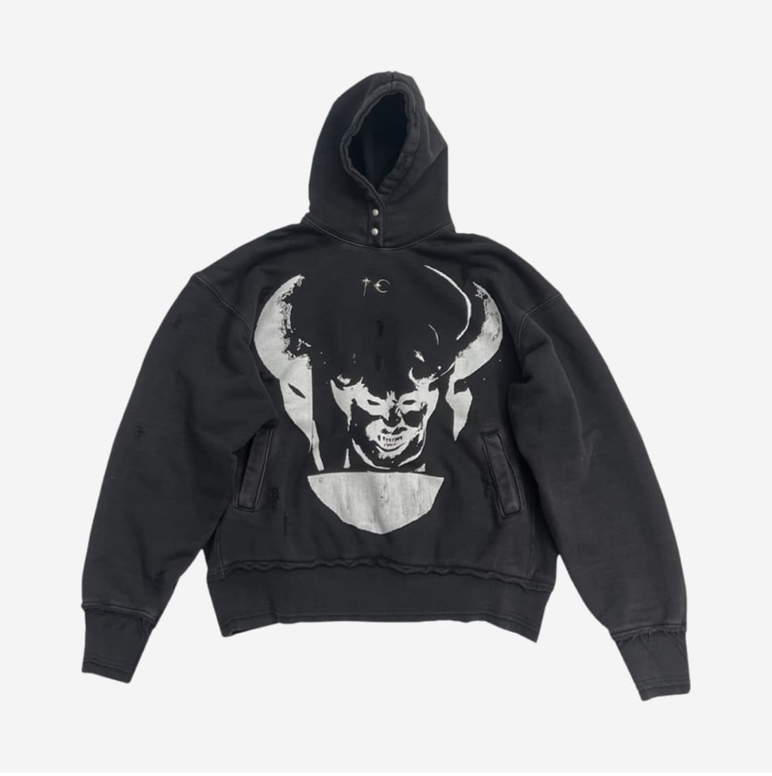 Thug Club Satan Hoodie Sweat Black 상품이미지1