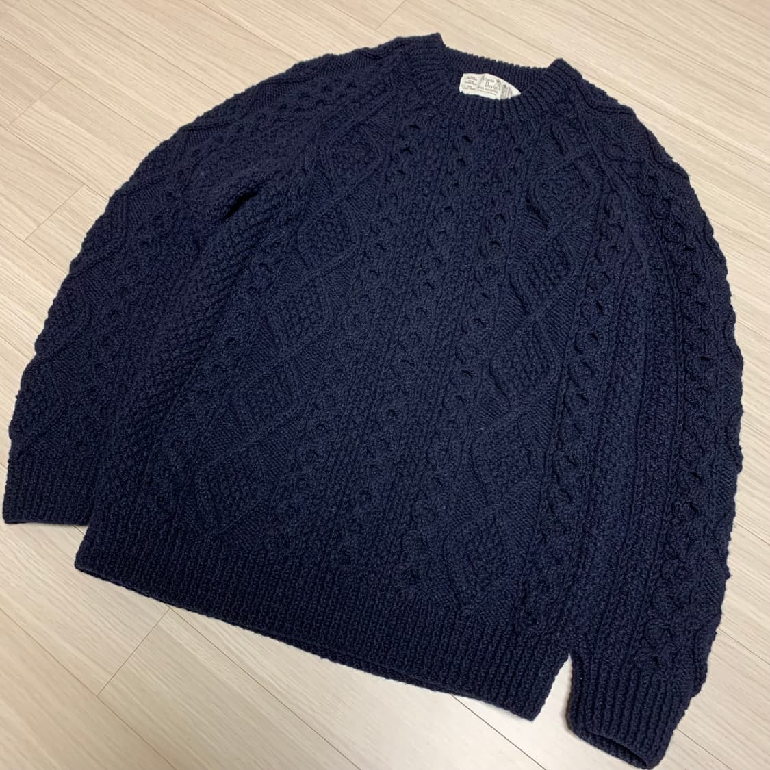 아테나디자인 아란 스웨터 M 상품이미지3