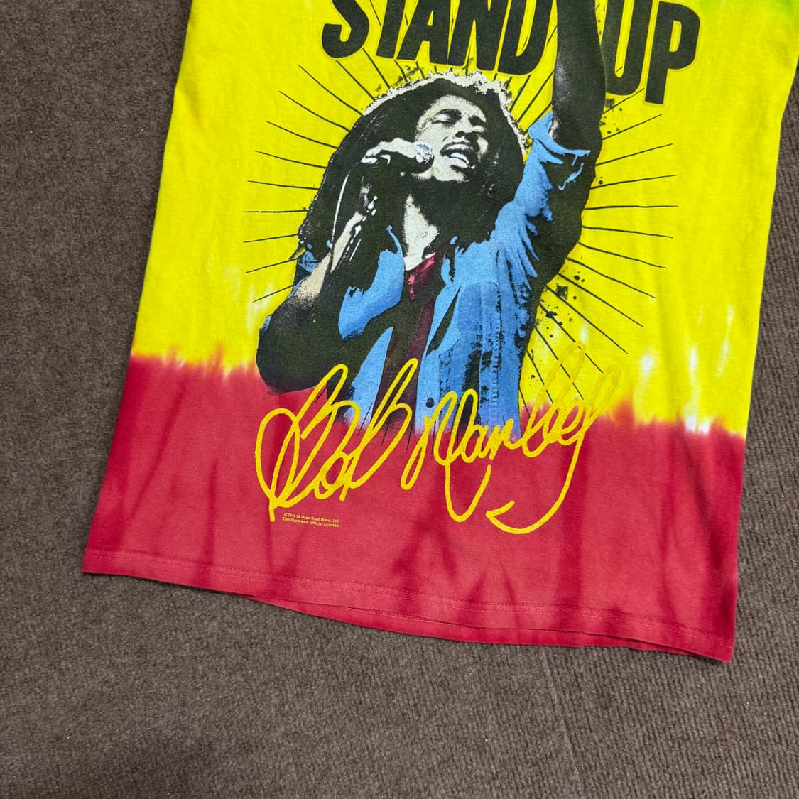 Bob Marley Tie Dye T-Shirt 상품이미지4