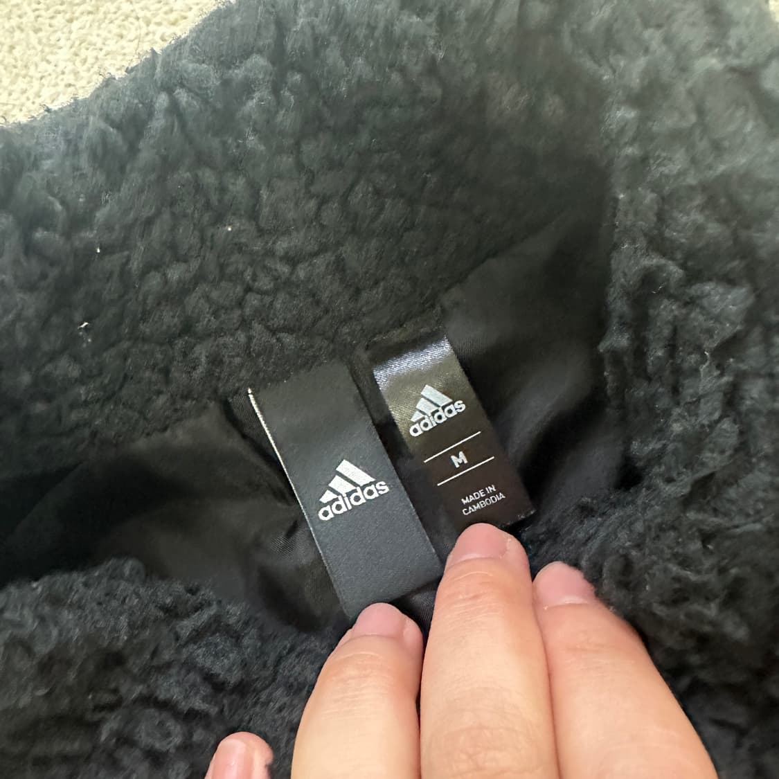 M 아디다스 후리스 자켓 0317D 상품이미지3