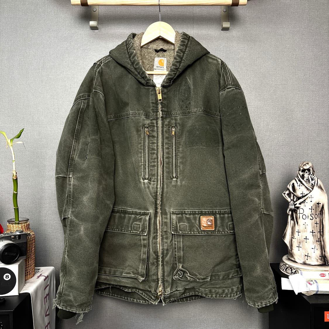 칼하트 c95 모스 잭슨코트 상품이미지2