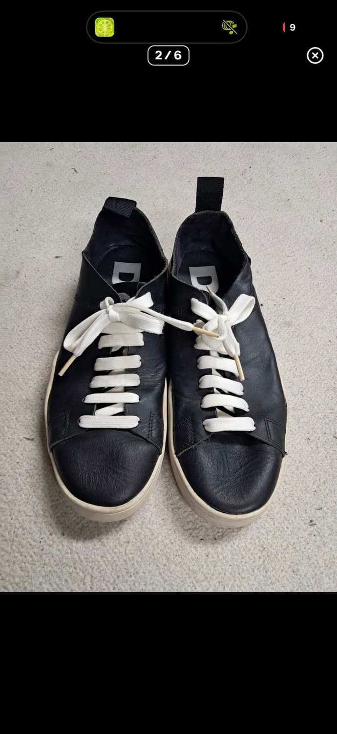 Diesel leather sneakers 상품이미지1