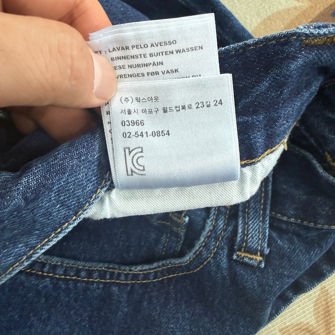 (34)칼하트 Carhartt LANDON 데님 반바지 상품이미지5