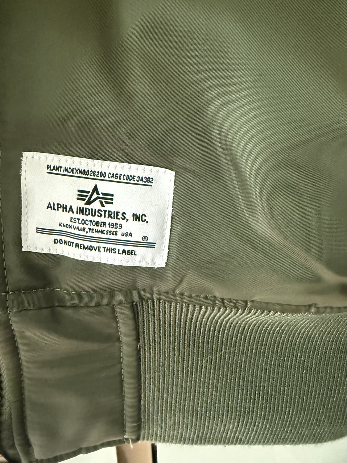 알파인더스트리 MA-1 MOD 2xl 상품이미지4