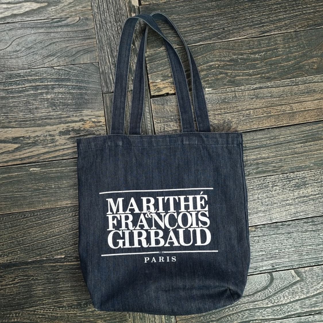 [마리떼프랑소와저버] 빅로고 프린팅 데님 에코백 토트백 M19778 상품이미지2