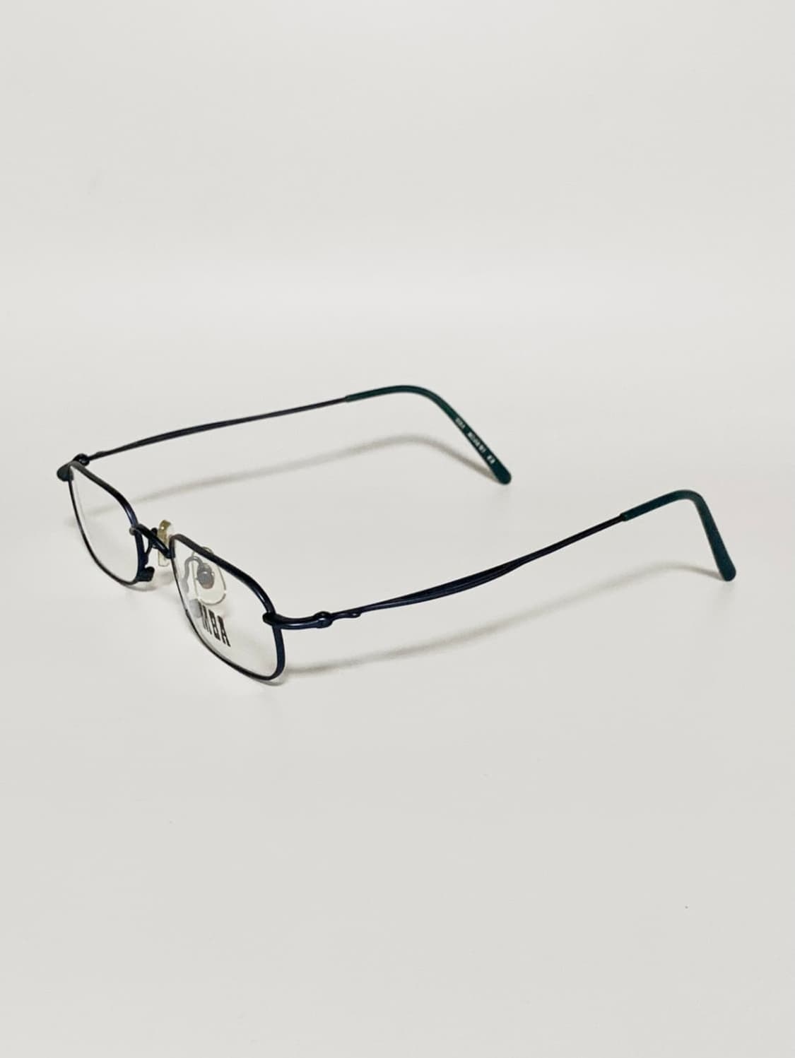 데드스탁  MBA 네이비 미니멀 라운드사각 안경테 72 상품이미지3