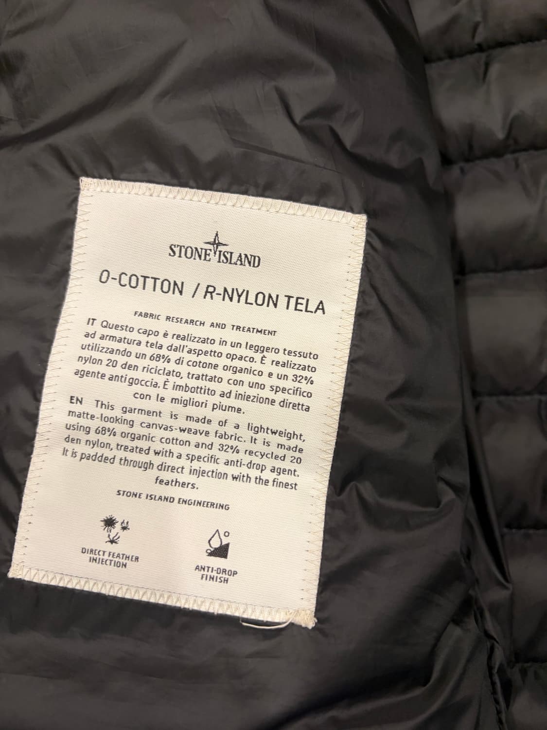 스톤아일랜드 경량패딩 L(105사이즈) 상품이미지4