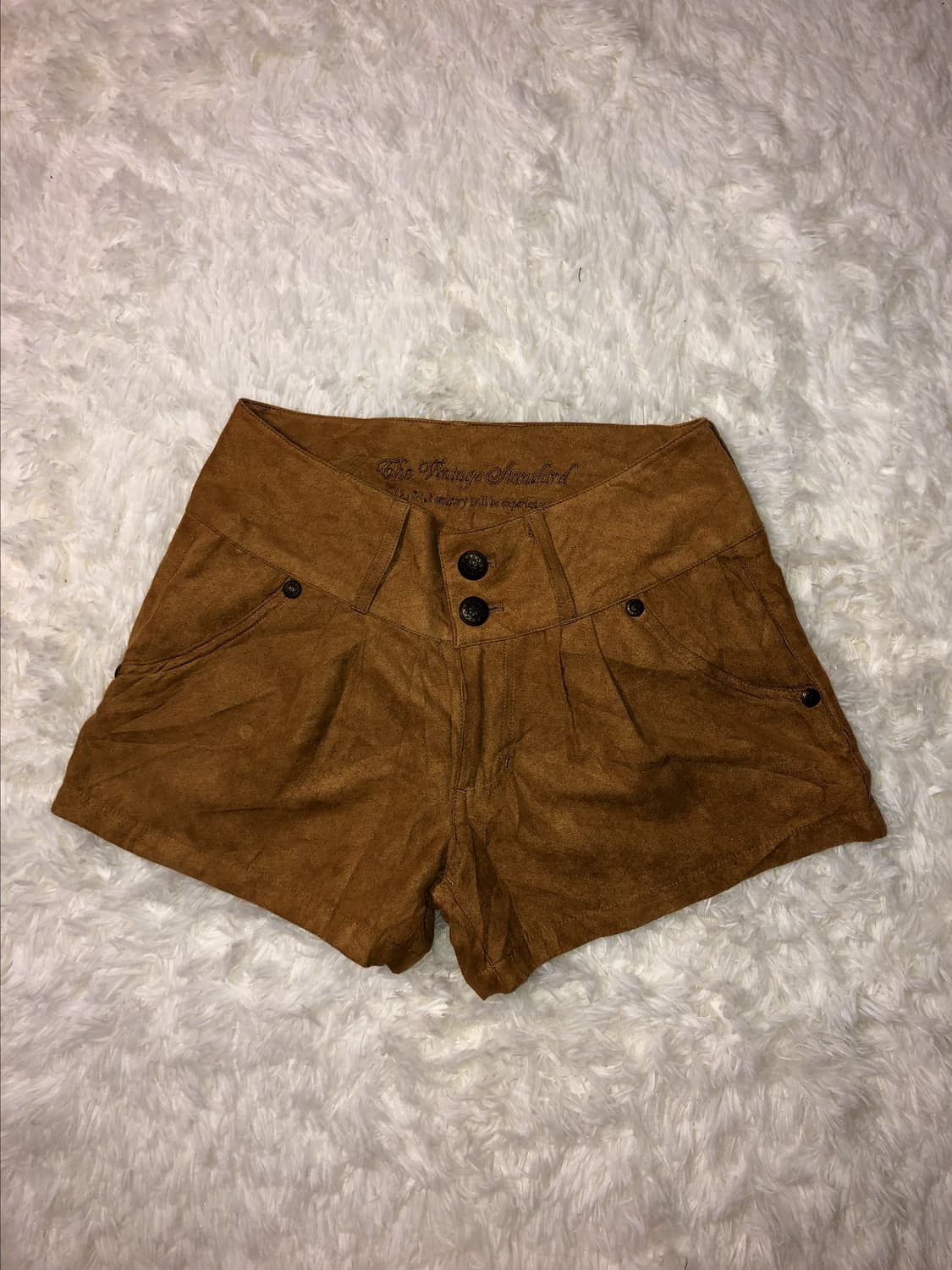 brown velvet short pt 상품이미지1