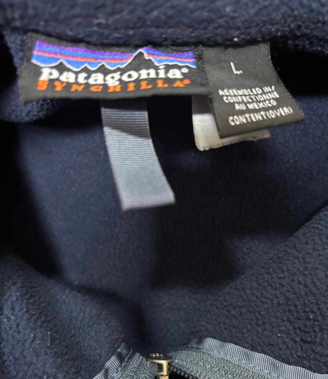 파타고니아 신칠라 마수피얼 네이비 L 상품이미지2