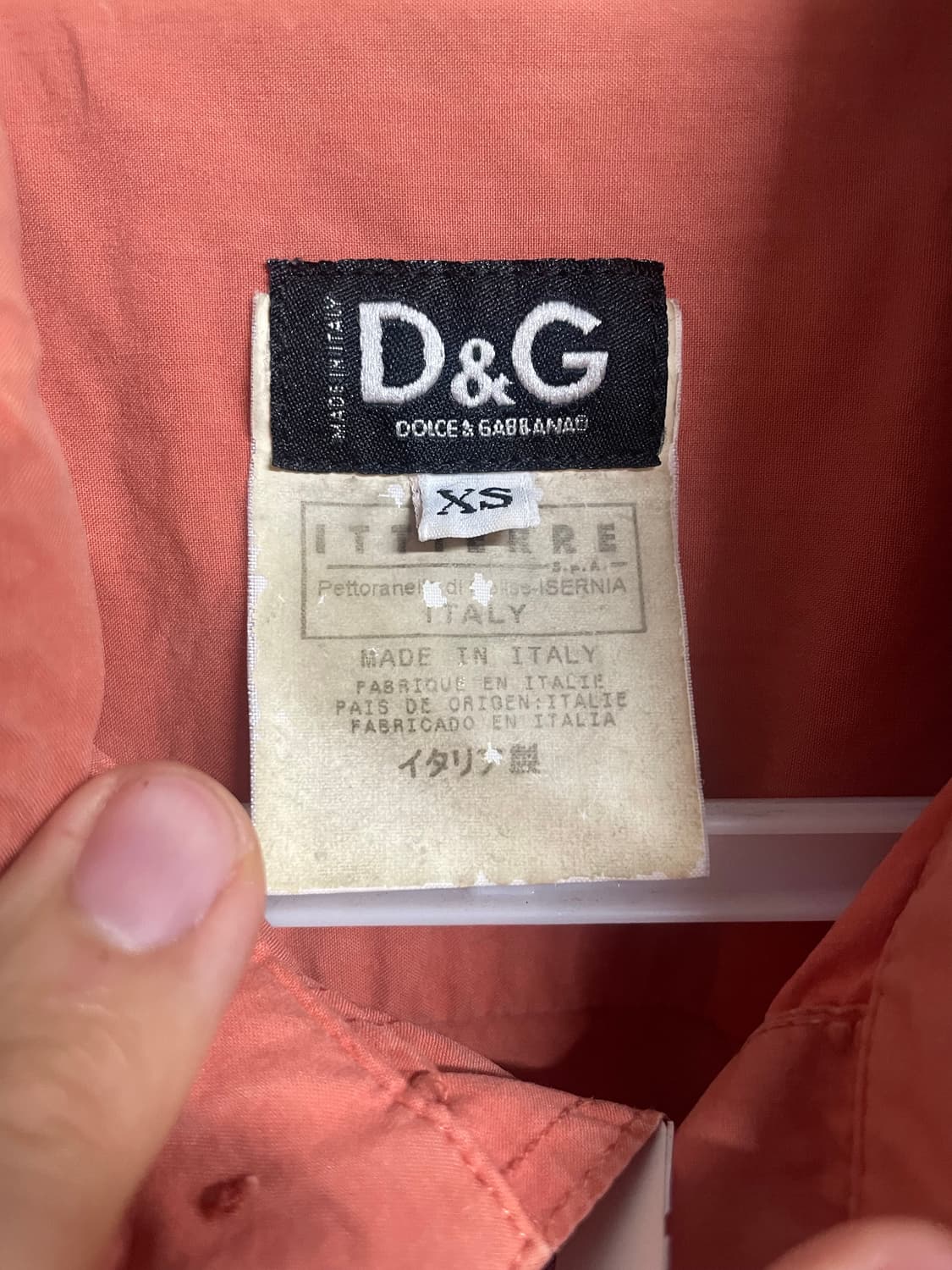 돌체엔가바나(D&G, 포르토 베네에) 빈티지 셔츠 자켓 상품이미지3