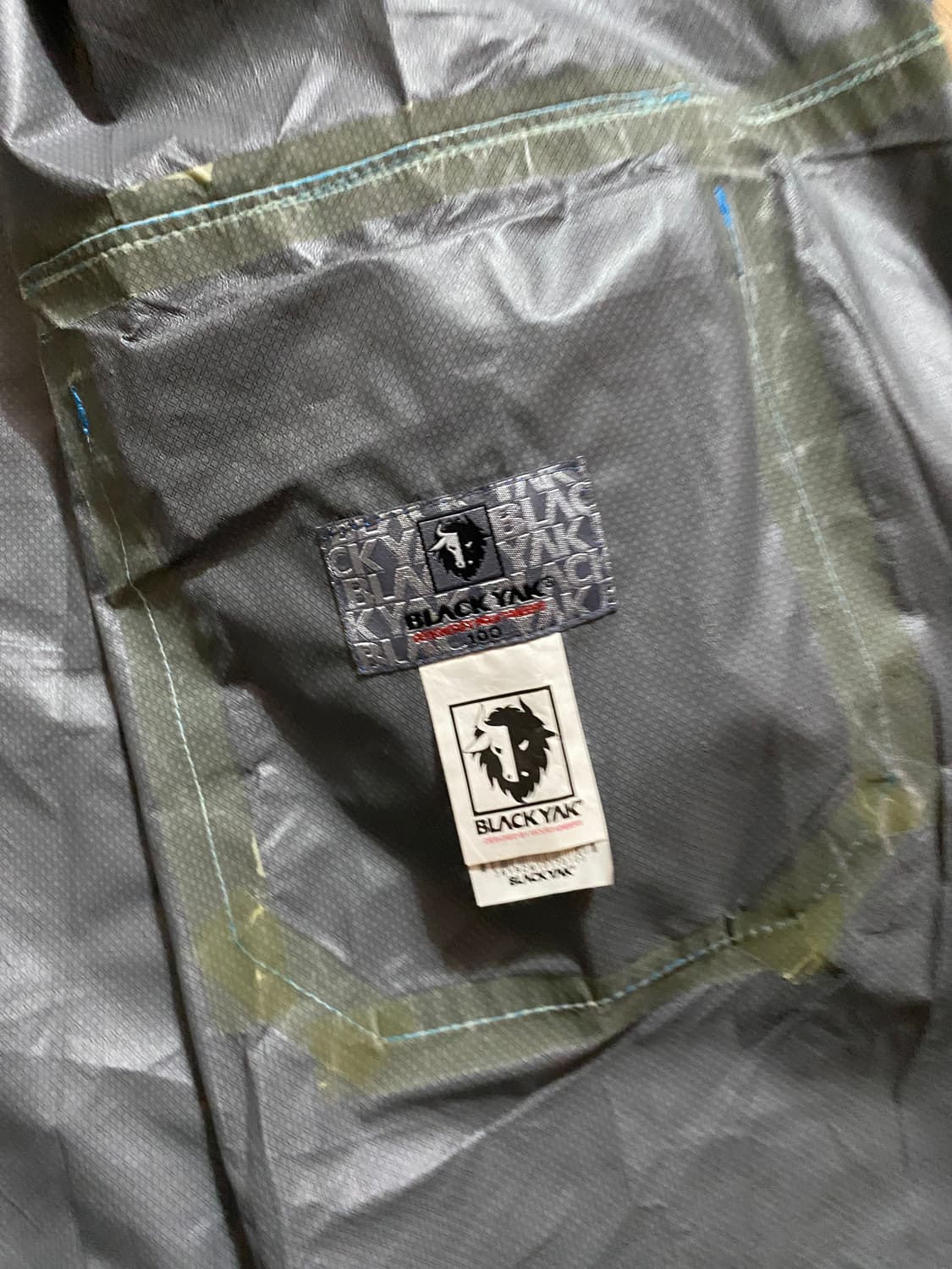 블랙야크 블루 레인코트 (105) 상품이미지7