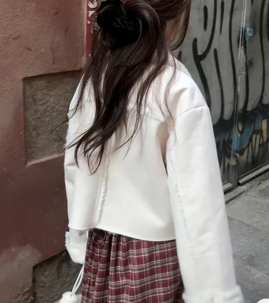 [미니포에] MADE 바닐라크림 무스탕  상품이미지2