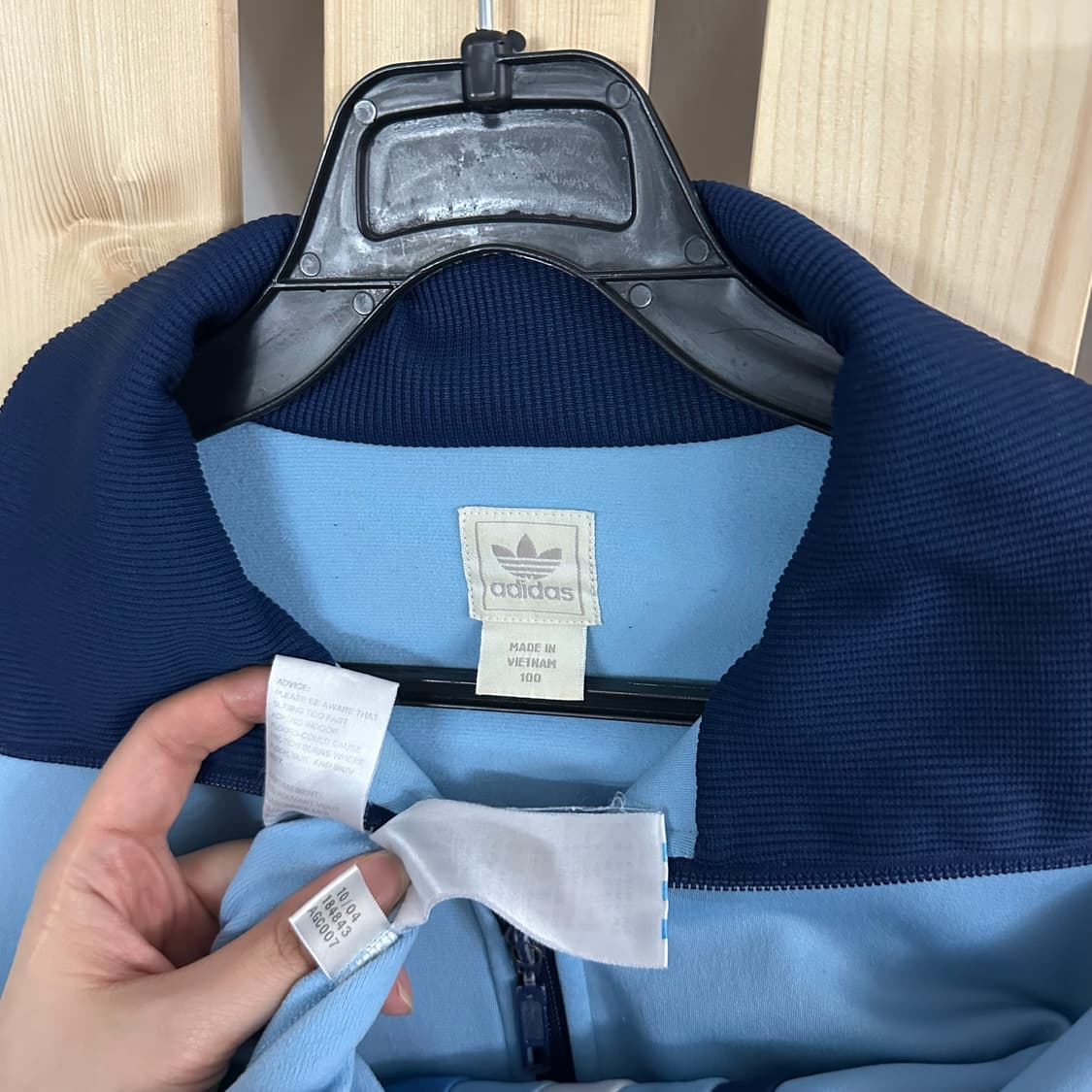 (M) 아디다스 00s 82 스페인 에스파냐 스카이블루 트랙탑 져지 상품이미지5