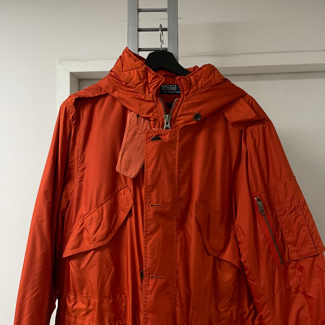 폴로 랄프로렌 N3B 누빔 자켓 오렌지 M 상품이미지2