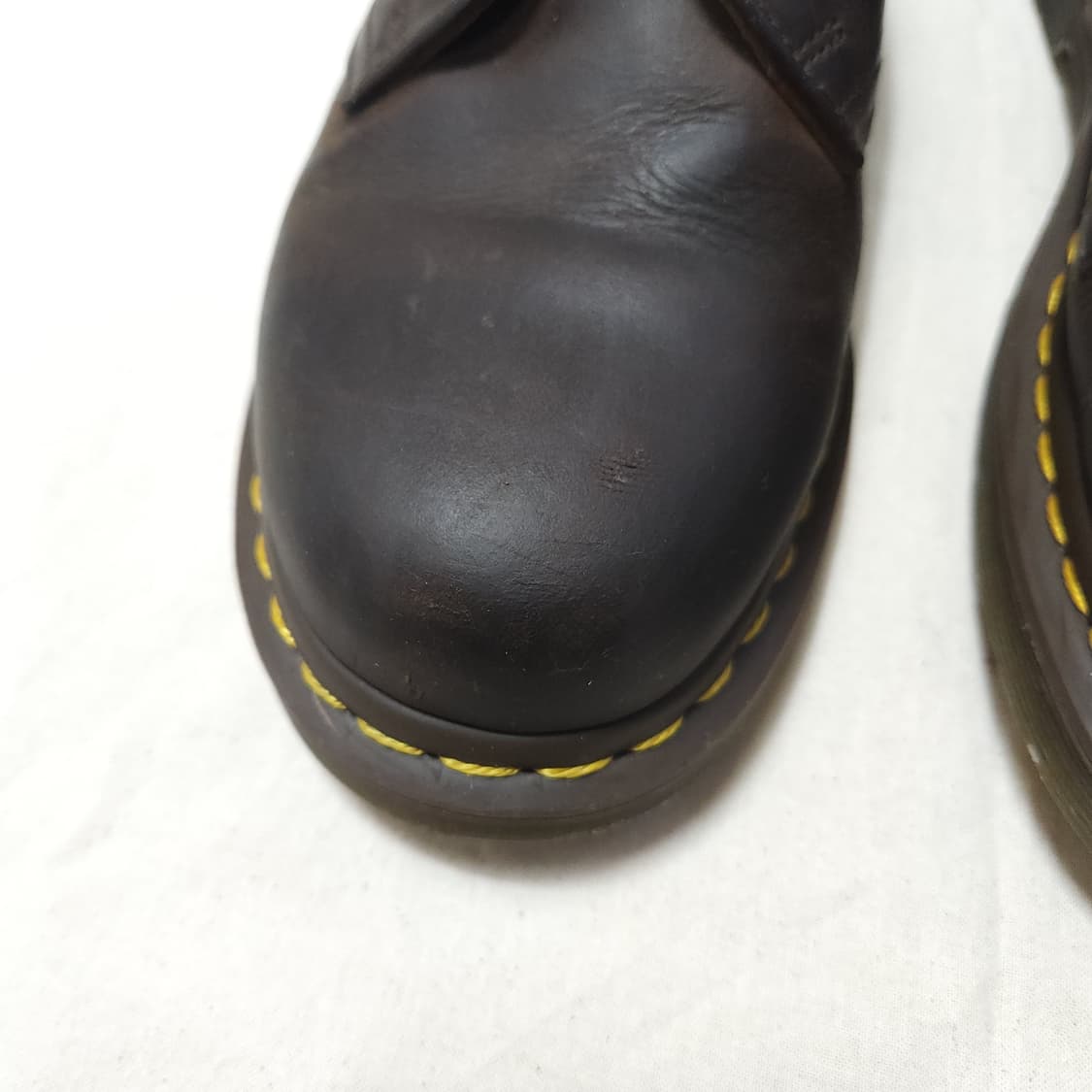 [6UK] 닥터마틴 1461 브라운 3홀  (250~255) 남여 상품이미지3