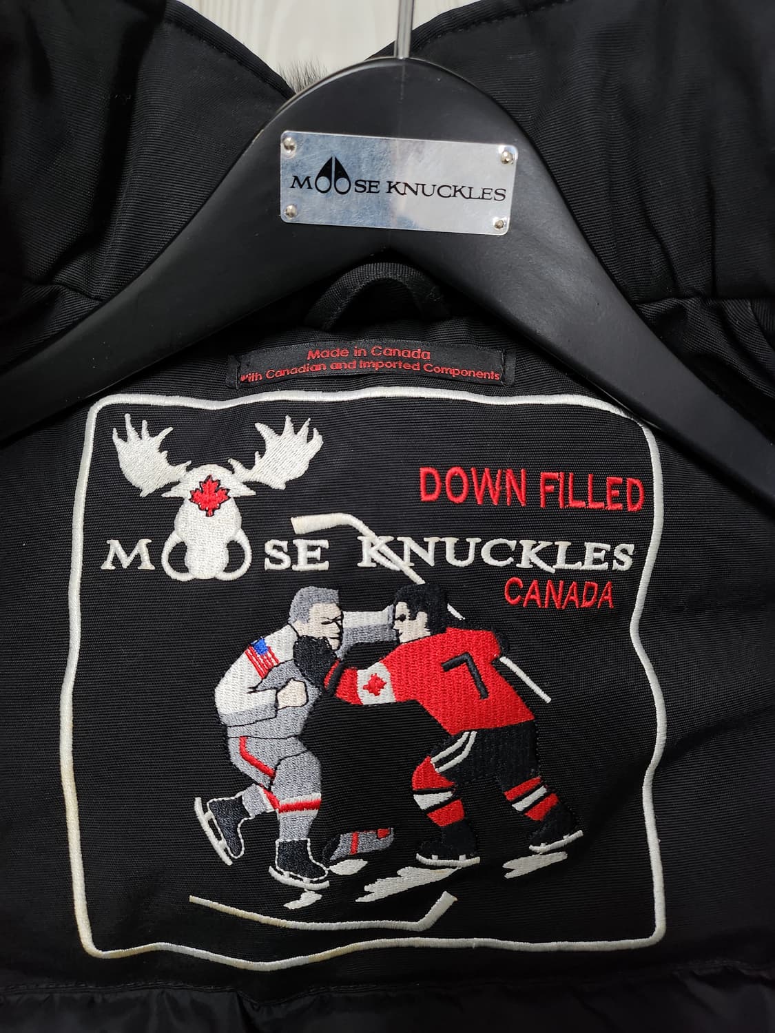 W)무스너클 패딩 S 상품이미지5