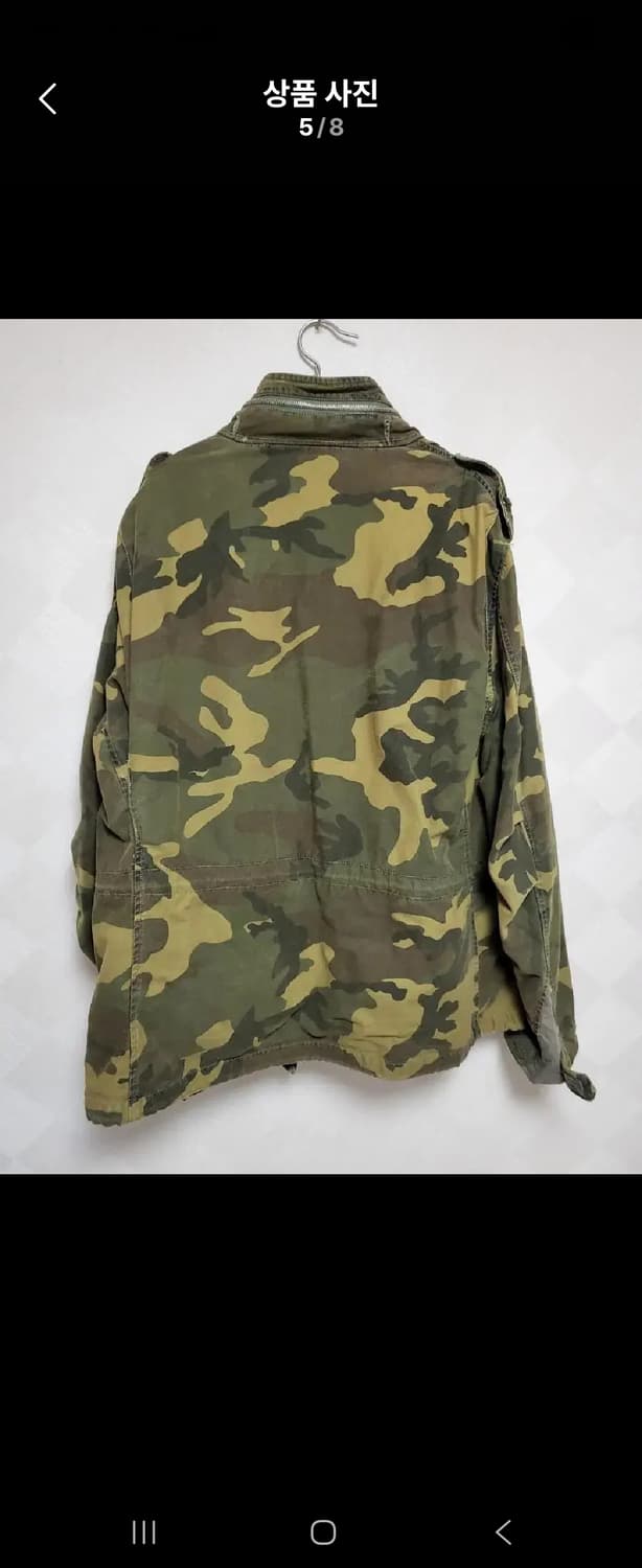 아베크롬비 빈티지 카모 야상자켓 상품이미지5