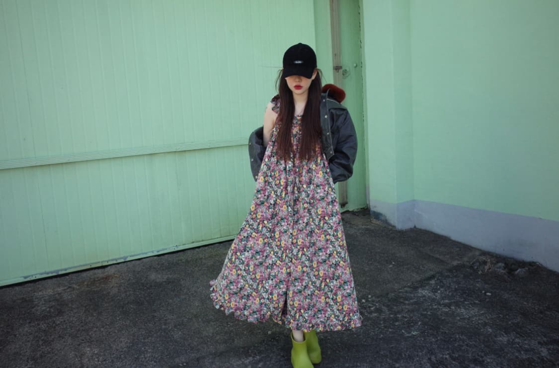 프레클 엔젤 코듀로이 드레스 상품이미지1