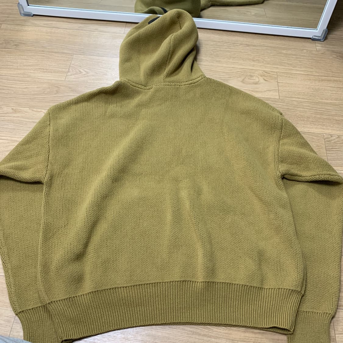 S) Essentials 에센셜 니트 후드 상품이미지2