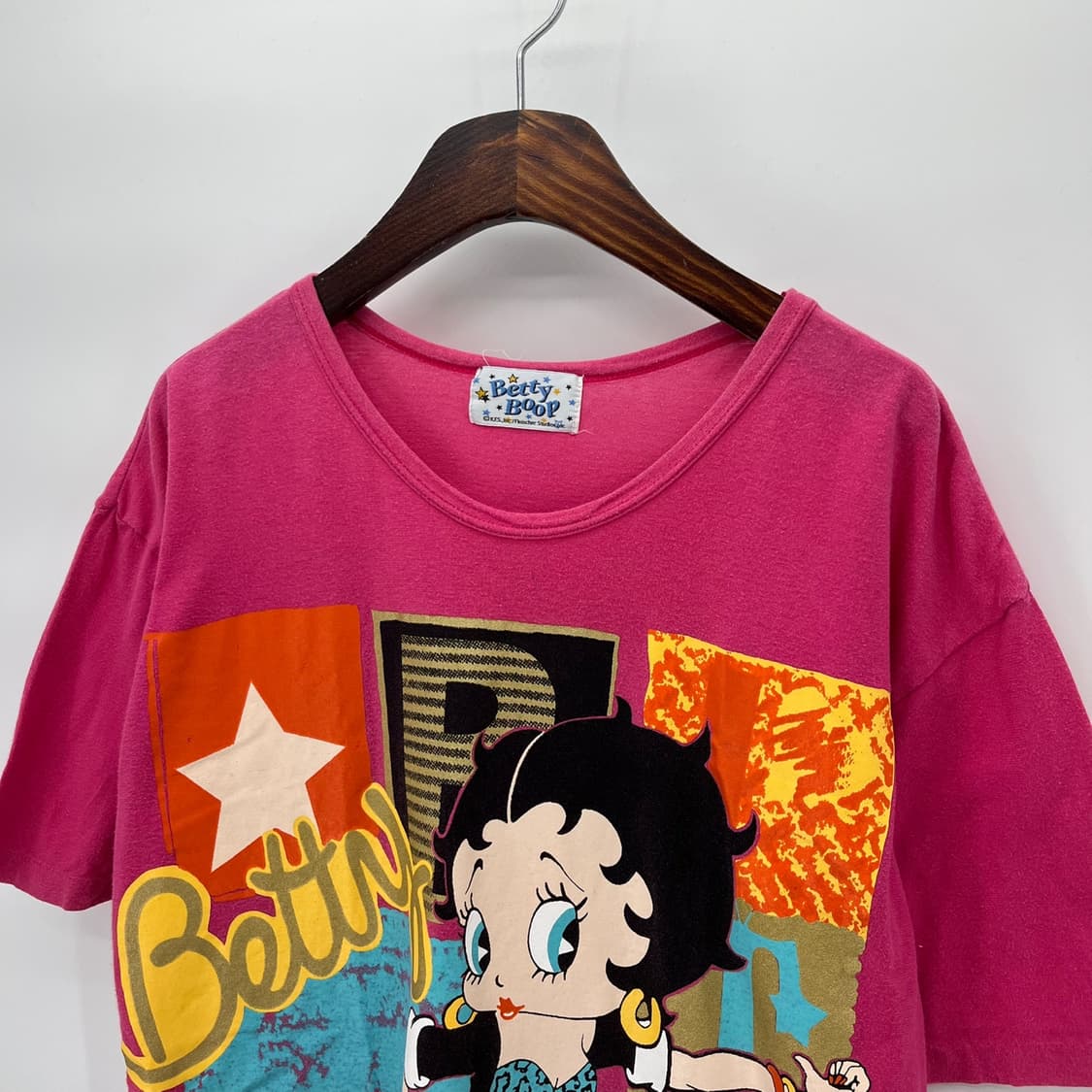 [Betty boop] 90~00's 베티붑 일본생산 팝아트 티셔츠 상품이미지3