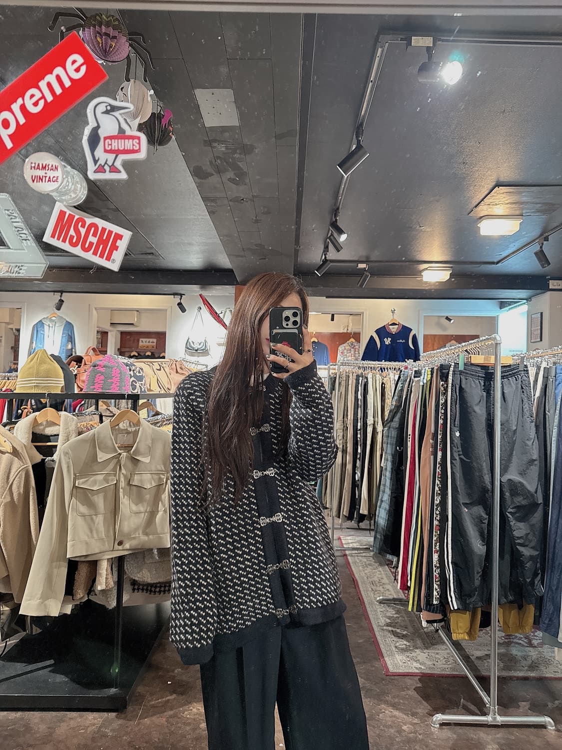 LLBEAN 엘엘빈 버드아이 노르딕 빈티지 가디건 니트 L 상품이미지6