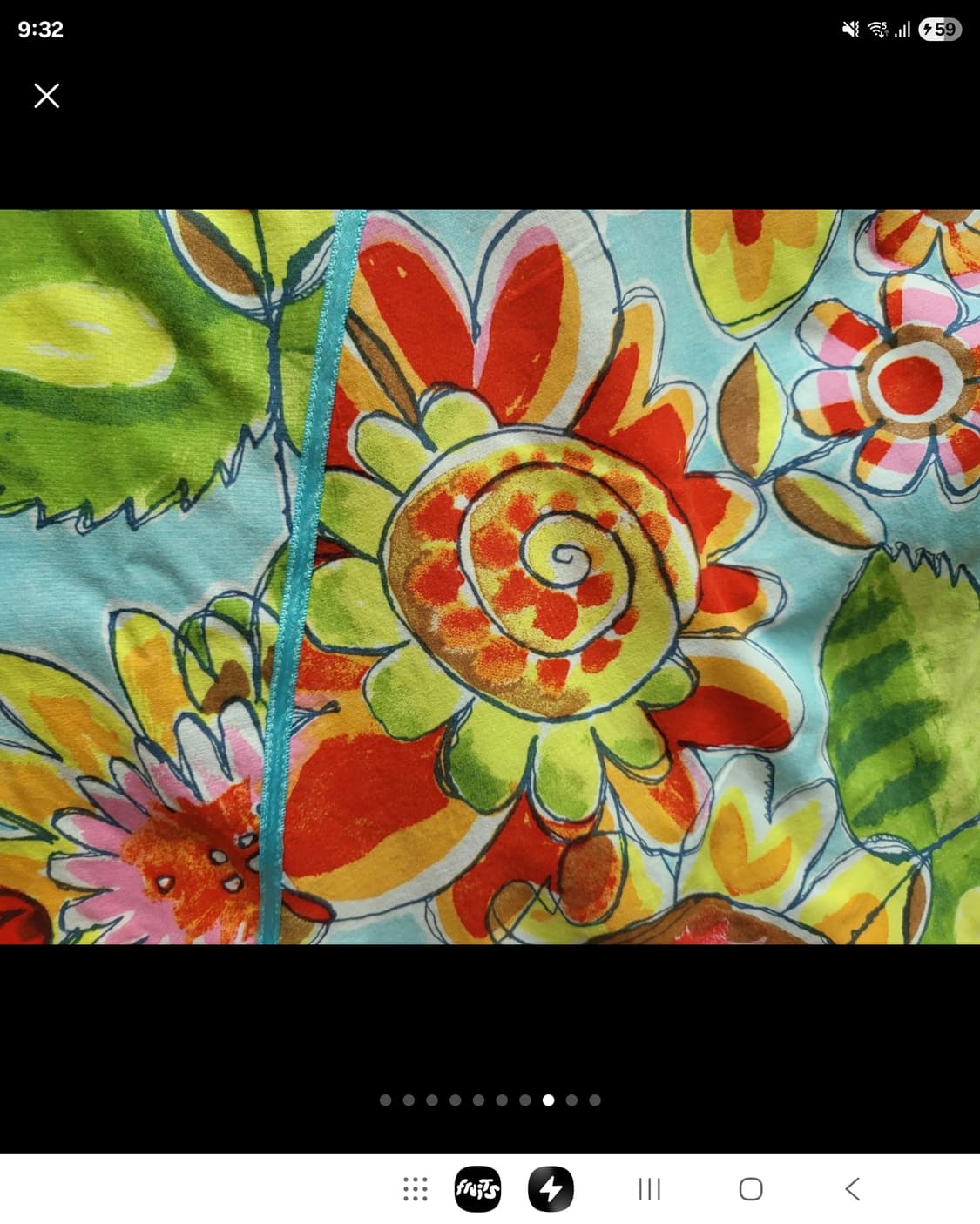 오일릴리 해바라기 언밸런스 스컷 상품이미지7