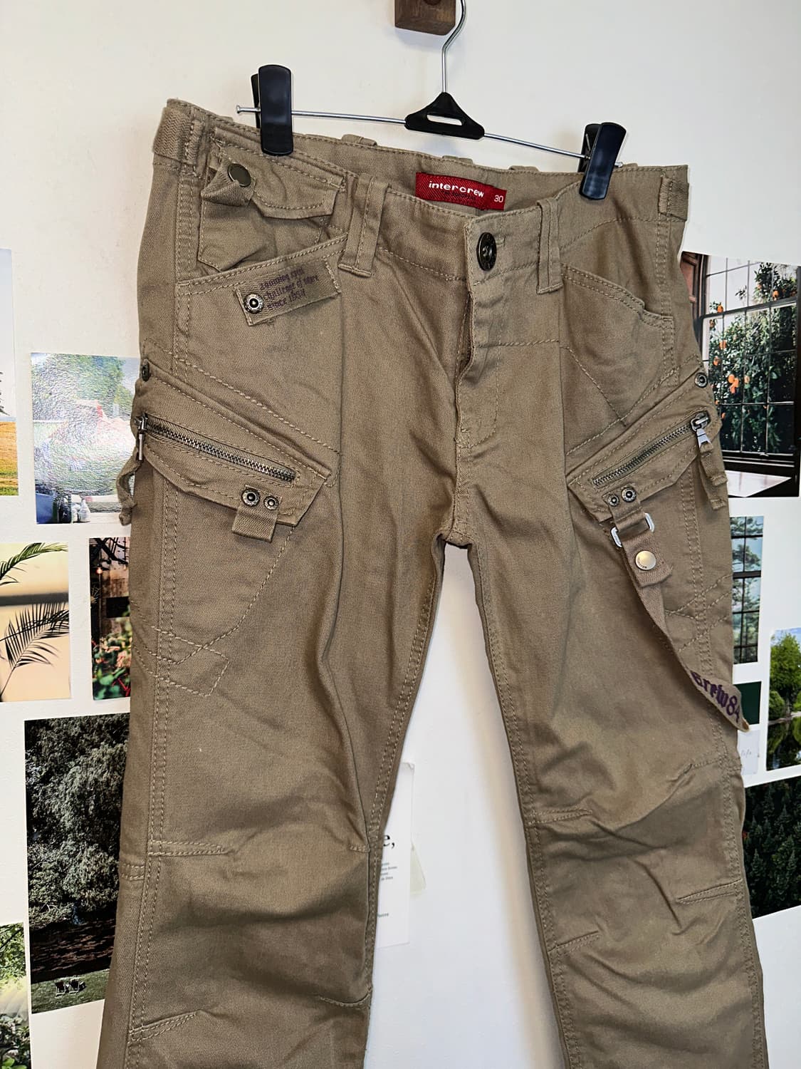 Ash brown y2k cargo 부츠컷 팬츠  상품이미지3