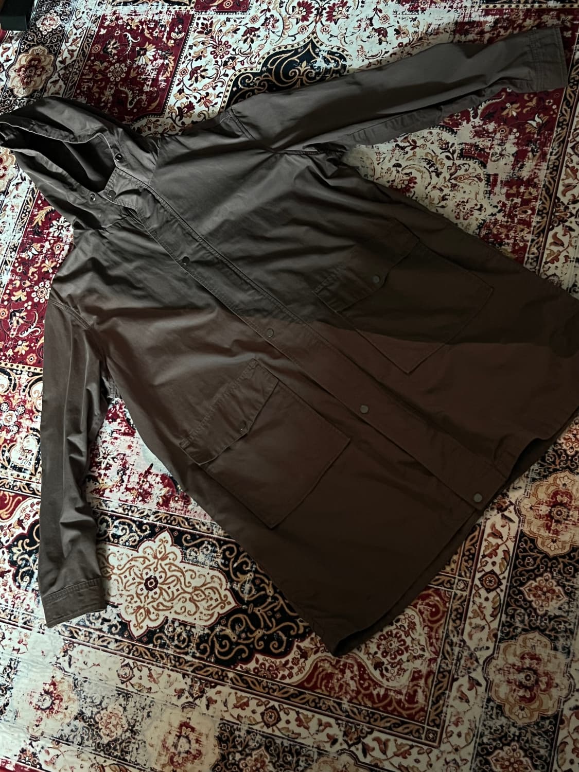 자라 다크브라운 야상 상품이미지2