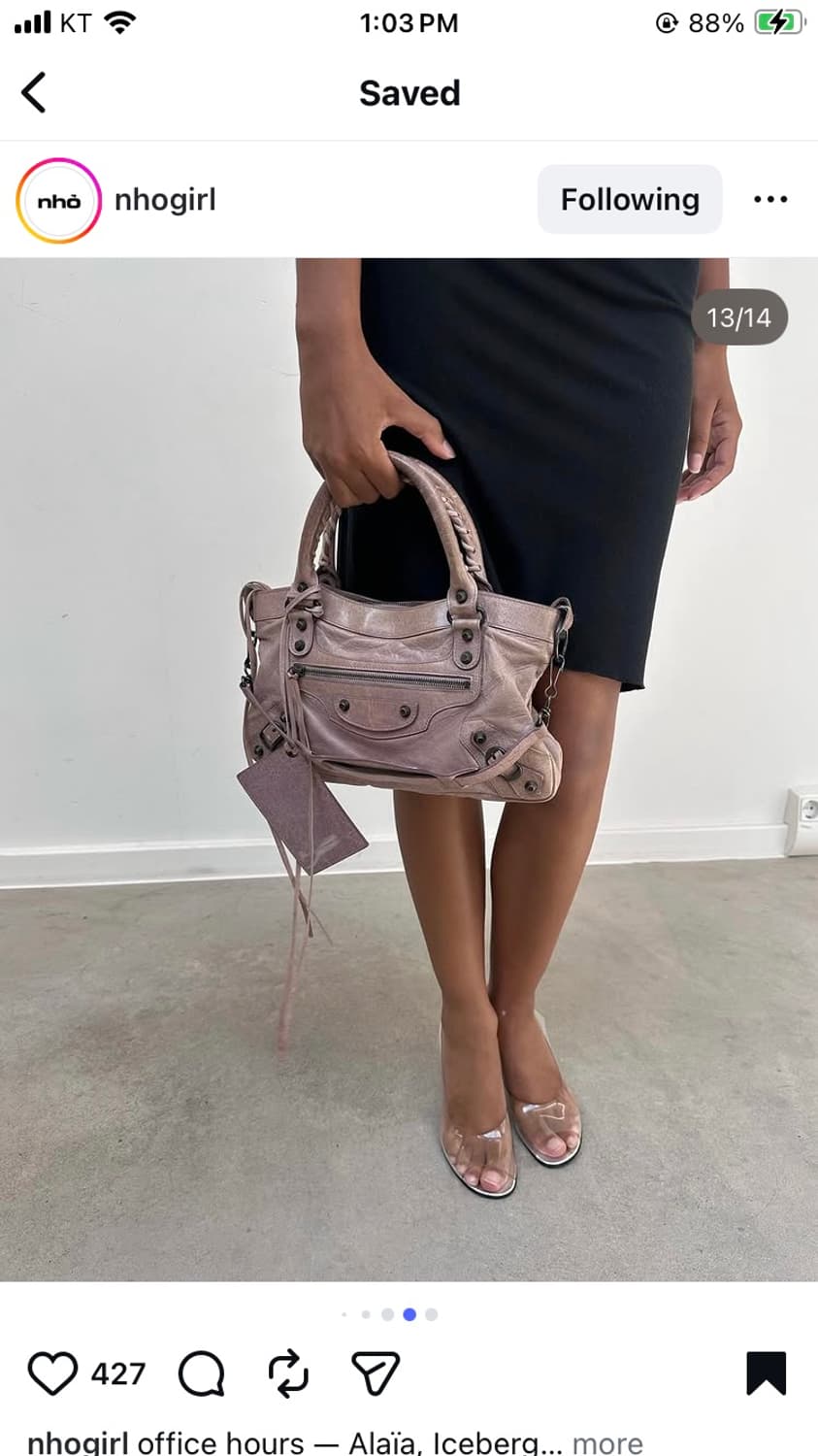 발렌시아가 모터백 데이 호보백 Balenciaga day hobo bag 상품이미지8