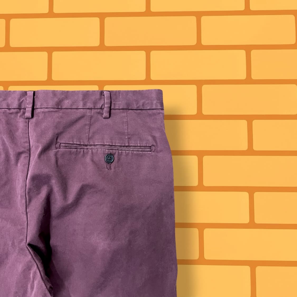 유니클로 와인 코튼 팬츠 (34) 상품이미지6