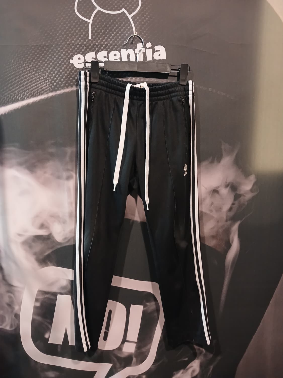 아디다스 삼선 트레이닝 바지 블랙 상품이미지1