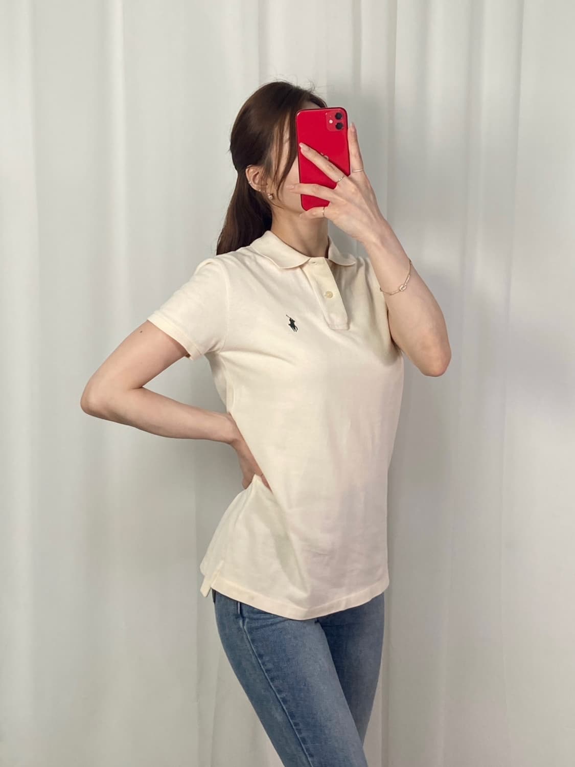 폴로 아이보리 와펜 pk 상품이미지1