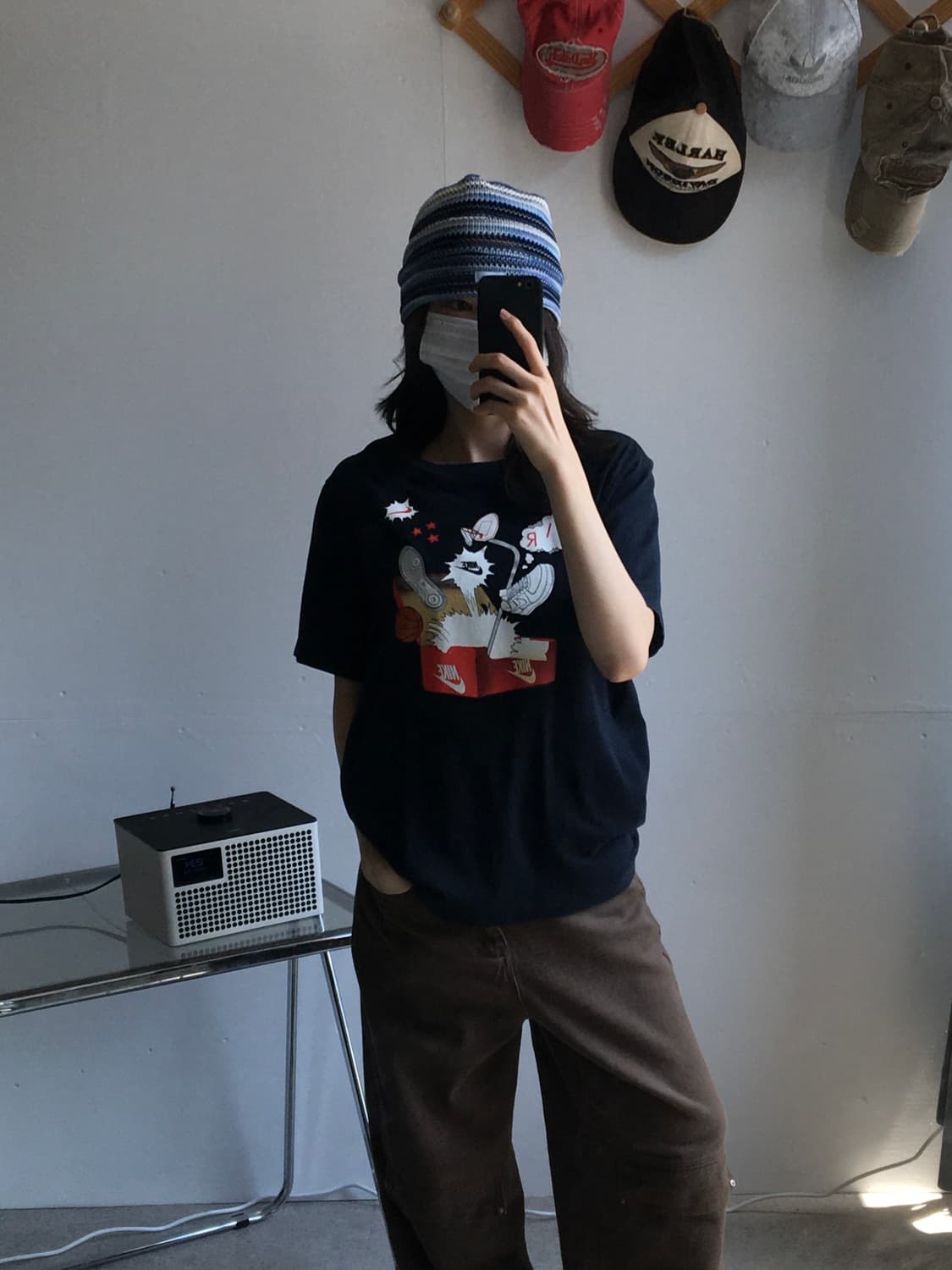 나이키 에어포스 프린팅 반팔티셔츠 상품이미지2