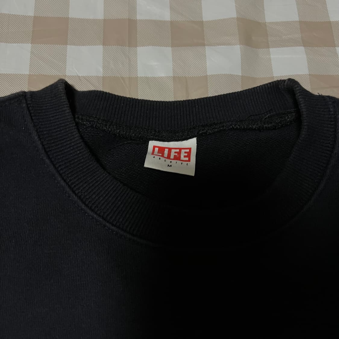 라이프 아카이브 앨리펀트 맨투맨 M 긴팔 긴팔티 스웨터 상품이미지2
