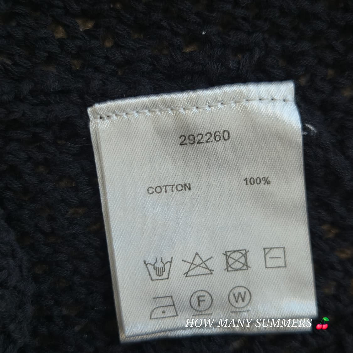 프릴 포인트 물결/스칼럽 블랙 니트 나시 상품이미지6